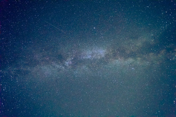 Fototapeta premium The picturesque sky on the background of star. Evening night time