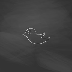 Bird computer symbol