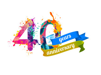 40 (forty) years anniversary