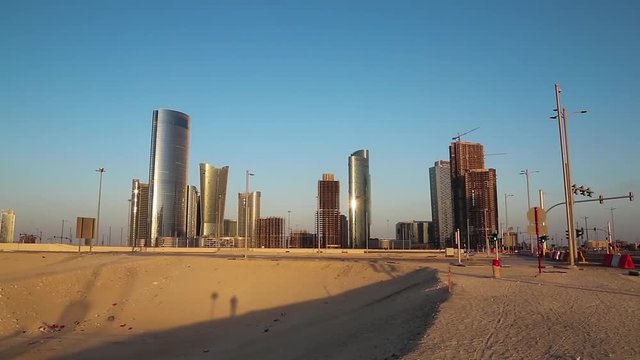 Abu Dhabi - capital and second most populous city in United Arab Emirates, after Dubai, also capital of Abu Dhabi emirate