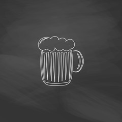 foamy beer computer symbol