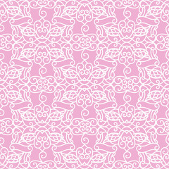 Ornamental Seamless Pattern. Laser Cut Template
