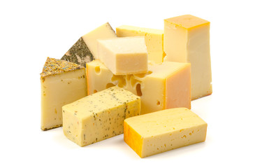 Verschiedene Käsesorten