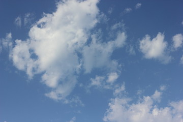 Obraz premium clouds in the blue sky