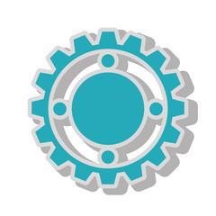 gear wheel team work isolated vector illustration eps 10