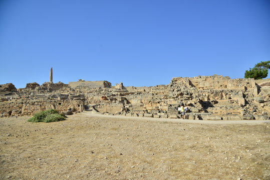 Museum and ancient ruins of the island of Aegina Greace Apollo Temple