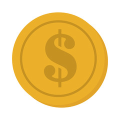 currency coins money cash  icon design, vector illustration   