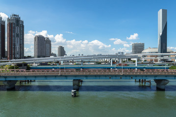 Fototapeta premium 夏のお台場の風景４