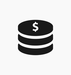 Dollar symbol. USD currency icon.