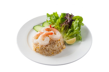 Fried rice with shrimp