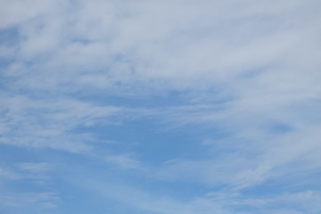 Blue sky background with cloud.