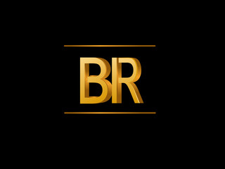 BR Initial Logo for your startup venture