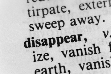 Obraz premium Disappear