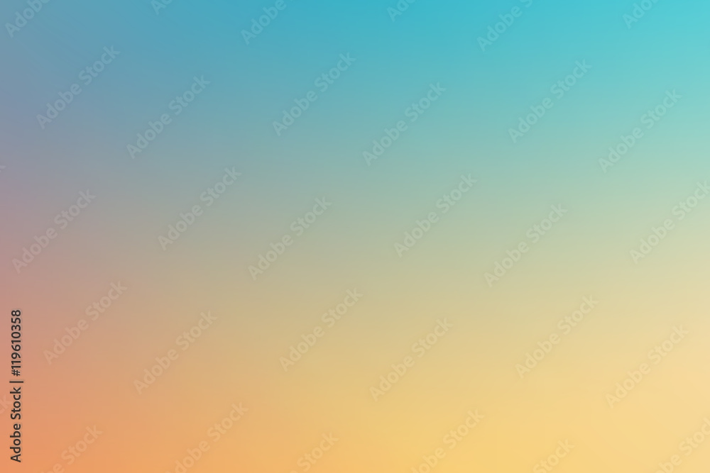 Aufkleber Pastel Multi Color Gradient Vector Background,Simple form and blend of color spaces as contemporary background graphic backdrop