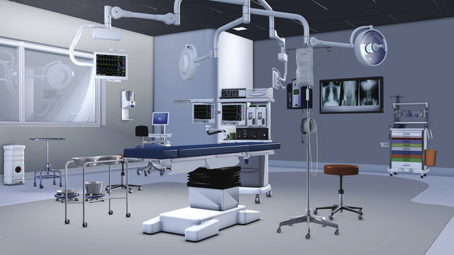 Moderner Operationssaal in einem Krankenhaus