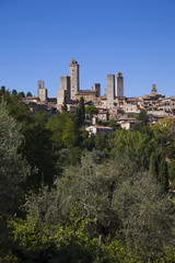 Italia,Toscana,San Gimignano