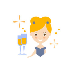 Celebrity As Personal Happiness Idea