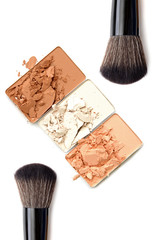 Basic make-up products. Foundation and powder