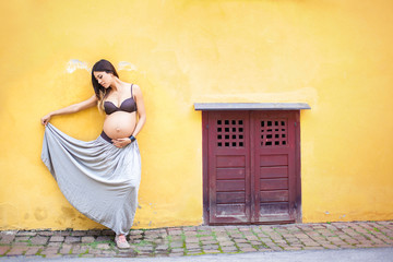 Pretty pregnant woman © topshots
