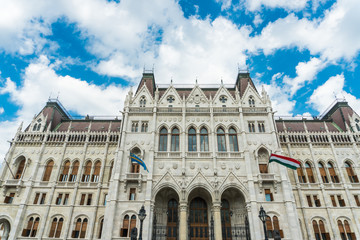 Budapest, Hungary - 15 August 2016. Hungarian Parliament