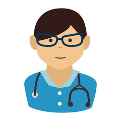 doctor man cartoon design vector illustration eps 10