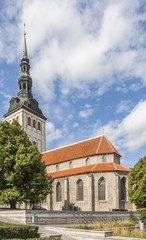 Fototapeta na wymiar St.Nickolas Church In Tallinn