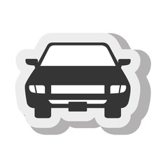 car black sedan transport desing vector illustration eps 10