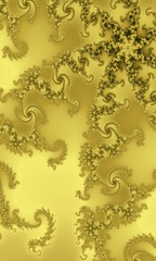 abstract pattern five-pointed star, fractal