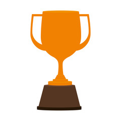 trophy win competition game vector illustration eps 10