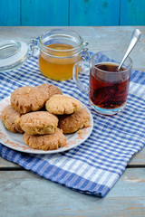 Vareniki, dumplings or pelmeni before boiling