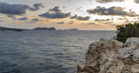 Mediterranean Sea at dawn,
Ibiza, Spain