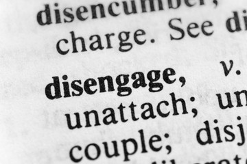 Obraz premium Disengage