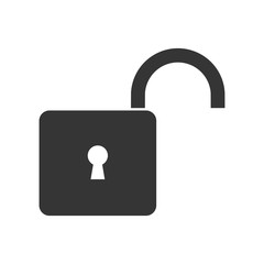 padlock security lock isolated vector illustration eps 10
