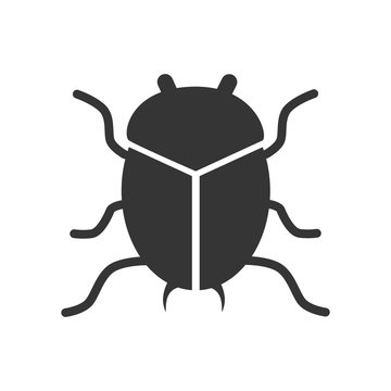 virus maleware alert isolated vector illustration eps 10