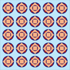 Vector seamless pattern. 