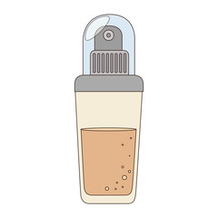 foundation make up icon isolated vector illustration eps 10