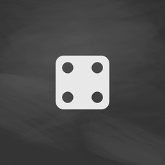 Dice Cube computer symbol
