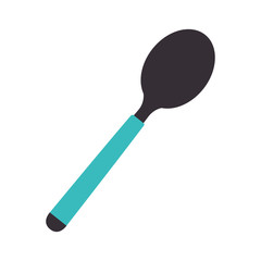 spoon utensils kitchen isolated vector illustration eps 10