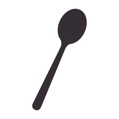 spoon utensils kitchen isolated vector illustration eps 10