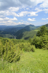 Mala Fatra mountain, Slovakia, Europe - View in National park Mala Fatra