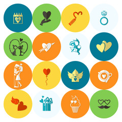 Happy Valentines Day Icons