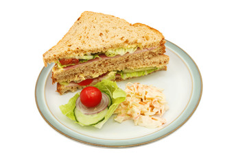 Ham salad sandwich