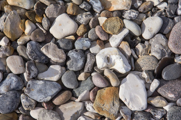 Steine am Strand