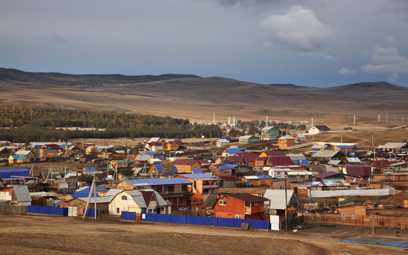 Khuzhir Village. Olkhonsky District. Irkutsk Oblast. Russia