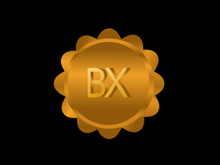 BX Initial Logo for your startup venture