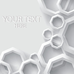 abstract polygon modern 3d design