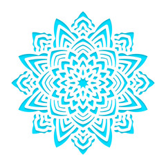 Template snowflakes laser cut and engraved.