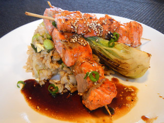 Salmon Kabobs