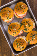 Ham and Cheese Sliders