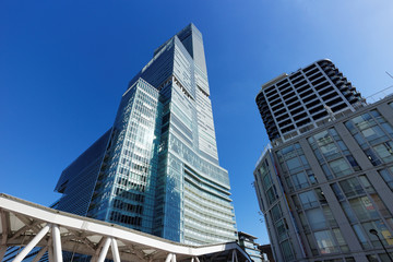 Naklejka premium 大阪 あべのハルカス